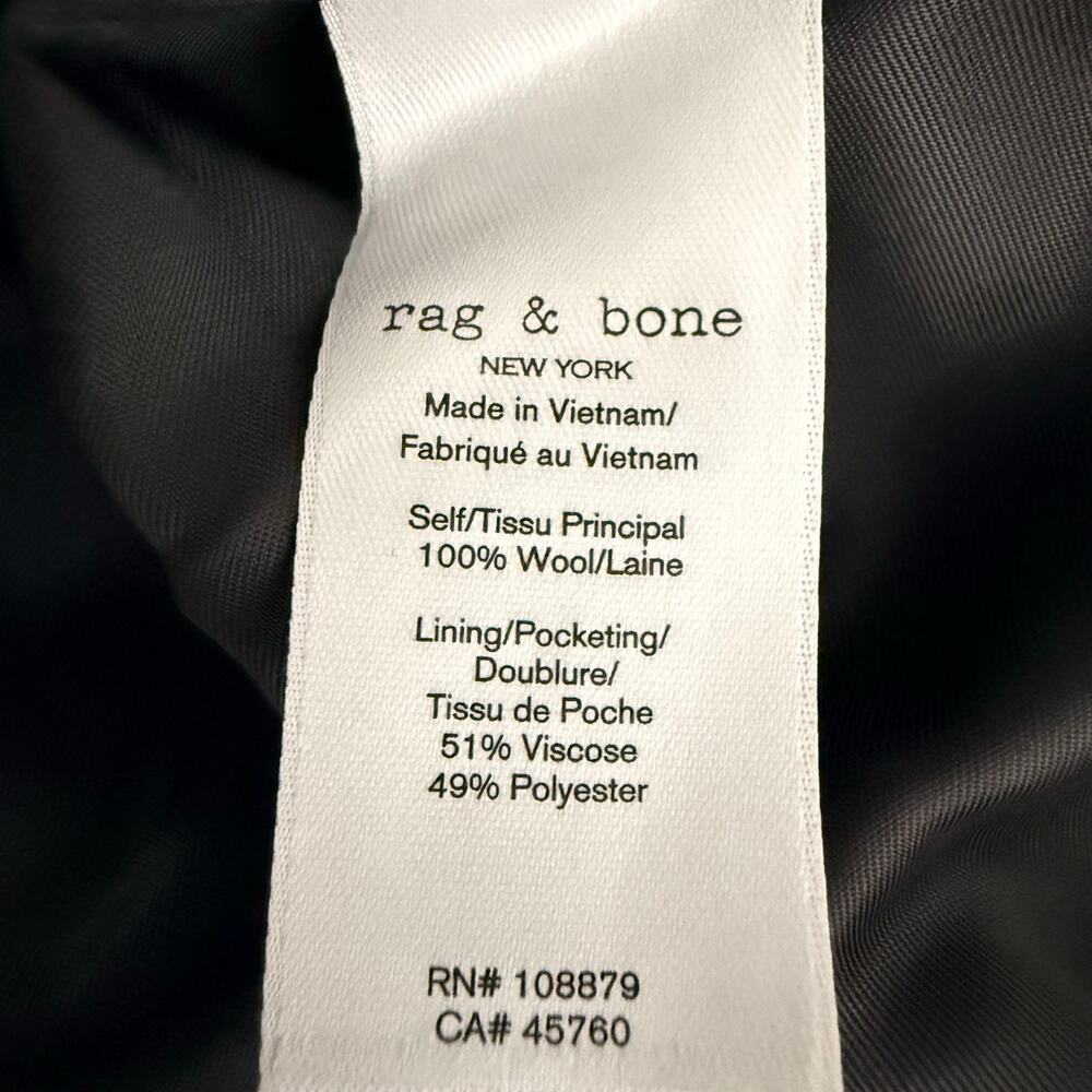 Rag & Bone Slade Wool Blazer 100% wool tailored Japanese Wool jacket Camel - Picture 10 of 13